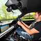 Porsche 911 Carrera T in-car driving shot