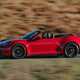 Porsche 911 GTS Cabriolet (2025): profile driving