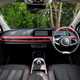 GWM Ora 03 review, interior, black, red, dashboard, steering wheel | Parkers