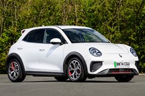 GWM Ora 03 review, white, static, front three quarters | Parkers