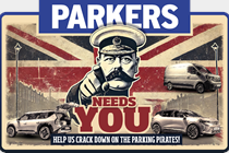 Fight back against the parking pirates! Tell us about your private parking fines!