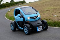 Renault 2016 Twizy Driving