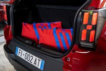 Fiat Panda (2025) review: boot space, with bags in