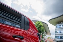 Fiat Panda (2025) review: C-pillar detail, red paint