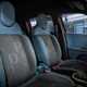 Fiat Panda (2025) review: front seats, blue and black upholstery