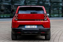 Fiat Panda (2025) review: rear static, red paint