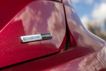 2022 Ford Fiesta EcoBoost Hybrid badging