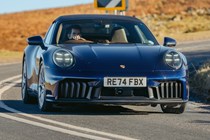 Porsche 911 Targa front cornering