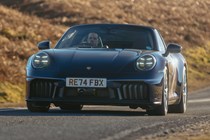 Porsche 911 Targa front cornering