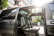 Mercedes V-Class review, rear seats with panoramic roof