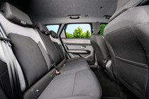 Dacia Bigster (2025) review: rear seats, black and grey upholstery
