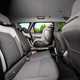 Dacia Bigster (2025) review: rear seat with child seat, black and grey upholstery