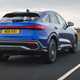 Audi Q5 Sportback review - rear, blue, driving