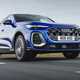 Audi Q5 Sportback review - front, low, blue, driving