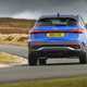 Audi Q5 Sportback review - rear, blue, driving round corner