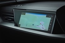 Audi Q5 Sportback review - front passenger screen