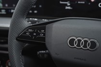 Audi Q5 Sportback review - haptic steering wheel control panel