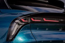 Alfa Romeo Junior Ibrida (2025) review: LED tail light, blue paint