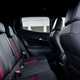 Alfa Romeo Junior Ibrida (2025) review: rear seats, black upholstery