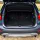 BMW X1 SUV 2016 in blue boot/load space