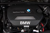 BMW 2016 X1 SUV Engine bay