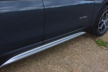 BMW 2016 X1 SUV Exterior detail - R/h sill