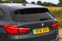 BMW 2016 X1 SUV Exterior detail - rear quarter and lights