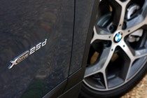 BMW 2016 X1 SUV Exterior detail - door badge