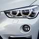 BMW X1 SUV (2015-) in white - front light cluster
