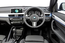 BMW X1 SUV Interior - driver seat UK rhd