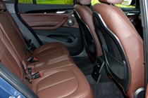 BMW 2016 X1 SUV Interior detail - rear seating