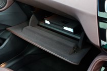 BMW 2016 X1 SUV Interior detail - glove compartment
