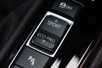 BMW 2016 X1 SUV Interior detail - driving mode