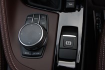 BMW 2016 X1 SUV Interior detail - idrive control