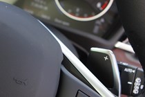 BMW 2016 X1 SUV Interior detail - steering wheel user settings