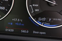 BMW 2016 X1 SUV Interior detail