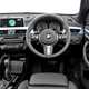 BMW X1 SUV Interior - driver seat UK rhd