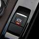 BMW 2016 X1 SUV Interior detail - electronic parking brake on/off swich