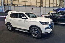 KGM Rexton commercial 4x4 at the 2025 CV Show