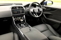 Jaguar XE (2021) interior view