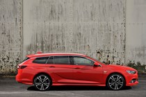 Vauxhall Insignia Sport Tourer side, red