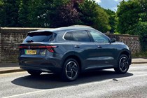 MGS5 EV rear cornering