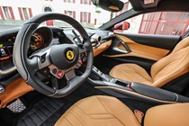 Ferrari 2017 812 Superfast interior detail