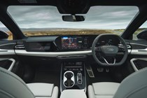Audi A6 Avant review - interior, right-hand drive
