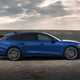 Audi A6 Avant review - side, blue