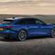 Audi A6 Avant review - rear, blue