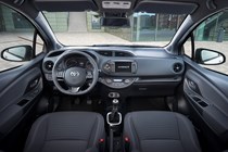 Toyota 2017 Yaris Hatchback interior detail