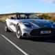 Aston Martin Vanquish Volante review - front , silver, driving