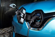 2020 Renault Zoe charging port