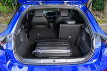 Vauxhall Mokka Electric review, boot space, split seats, suitcase | Parkers